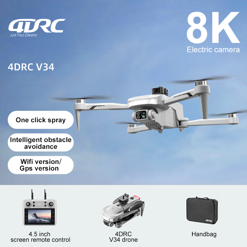 2025 New V34 Drone 8K Camera P - Drone Kit Professional のレビューと価格