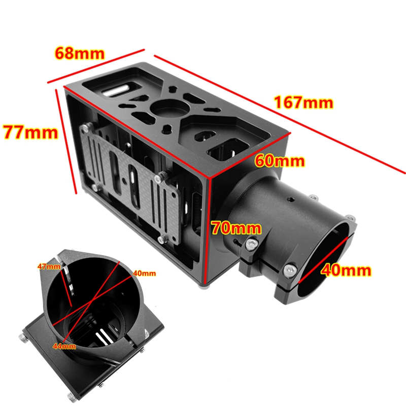 XAERO D40 Carbon Tube Motor Mo - Drone Kit Heavy Lift のレビューと価格