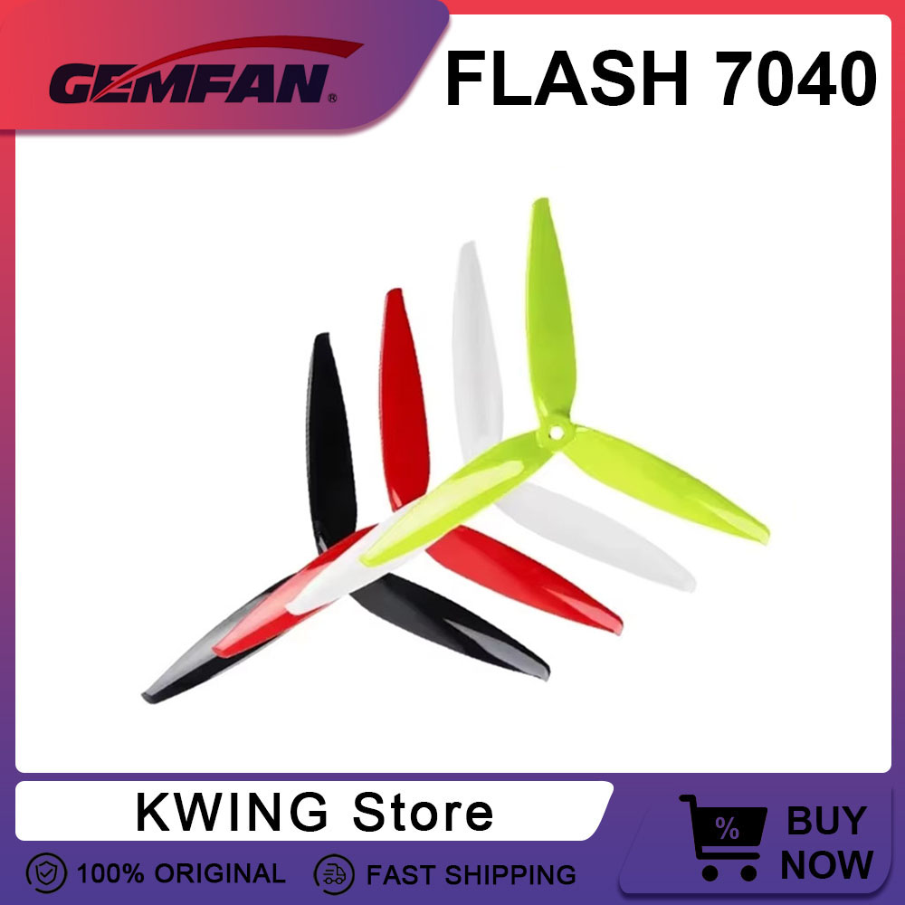 4Pairs / 6Pairs Gemfan Flash 7 - Drone Kit Long Range のレビューと価格