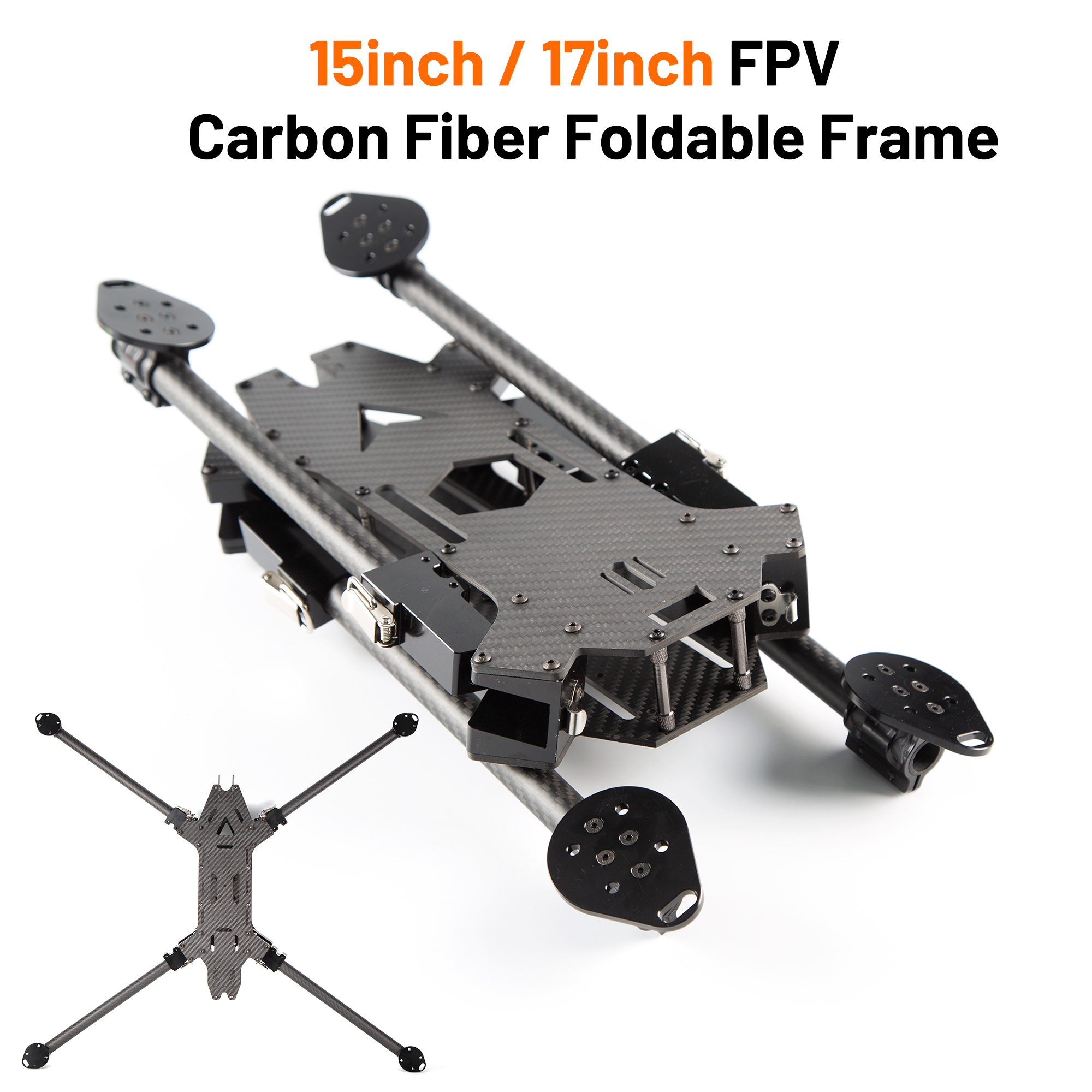 15inch /17inch FPV Carbon Fibe - Drone Kit Fpv のレビューと価格