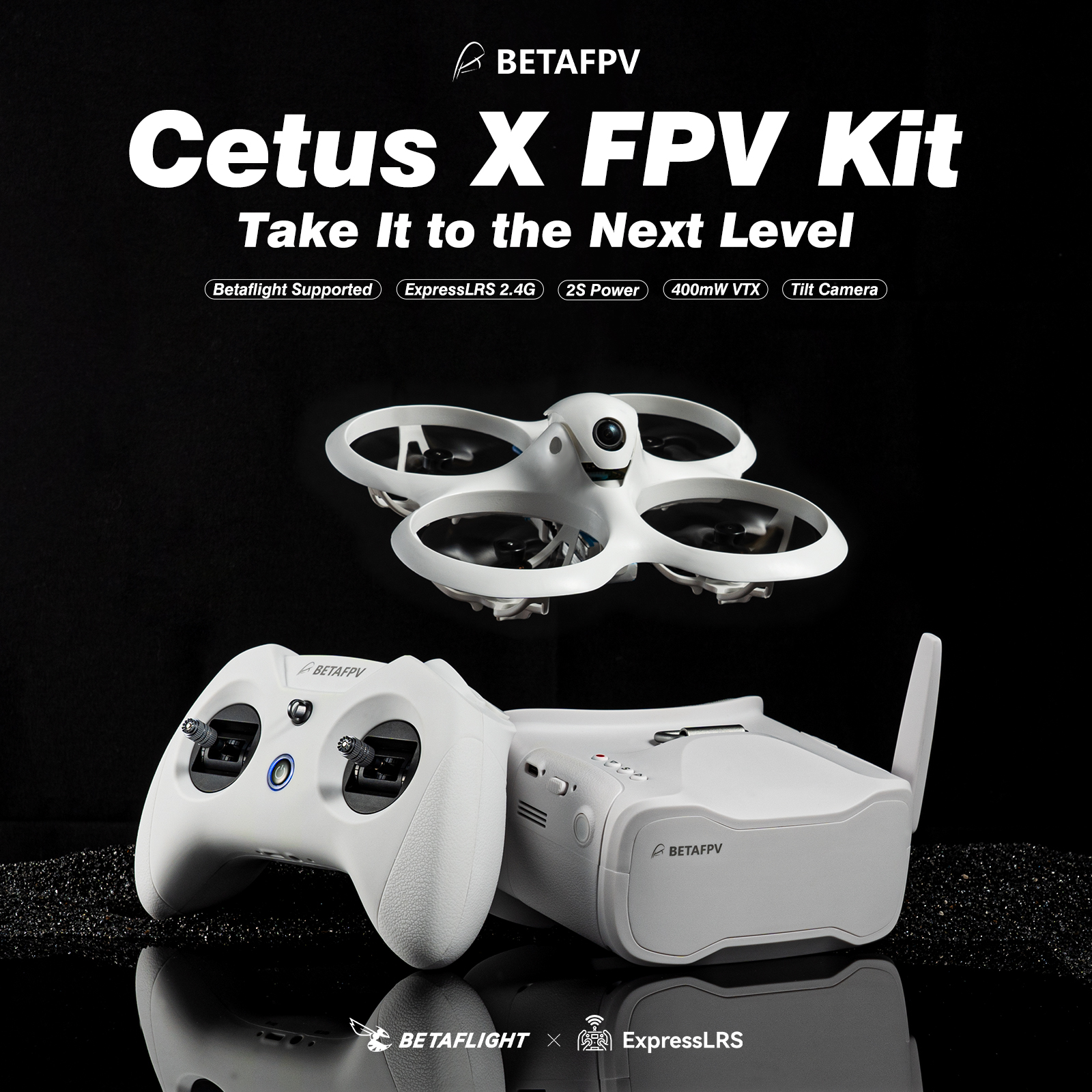 BETAFPV Cetus X FPV Kit Racing - Drone Kit Build Yourself のレビューと価格