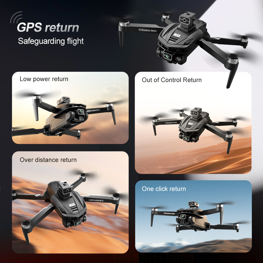 V168 PRO Max GPS Drone 8K Prof - Drone Kit Professional のレビューと価格