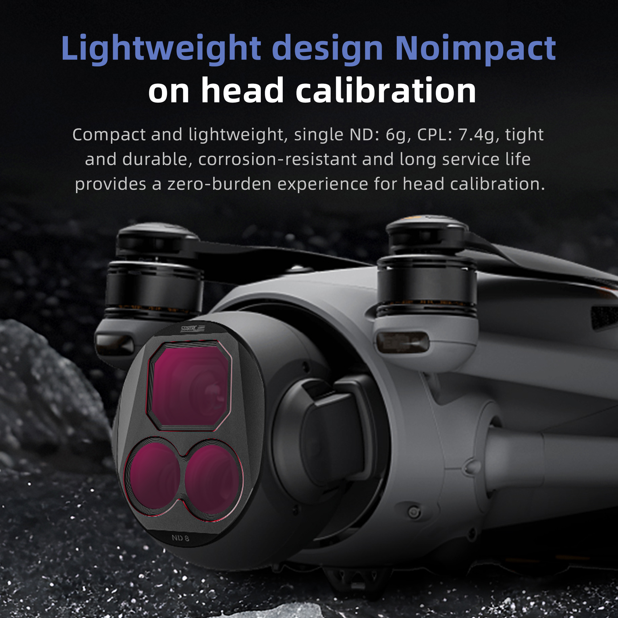 4Pcs Drone Camera ND Filters S - Drone Kit Waterproof のレビューと価格