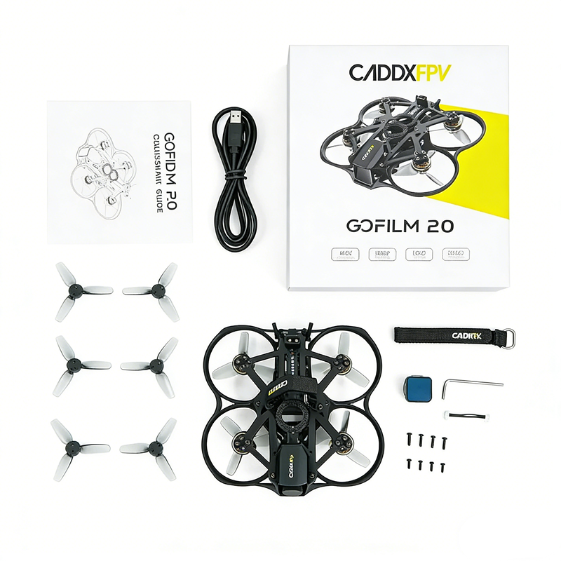 CADDX Gofilm 20 - 2inch 4K Sta - Drone Kit Fpv のレビューと価格