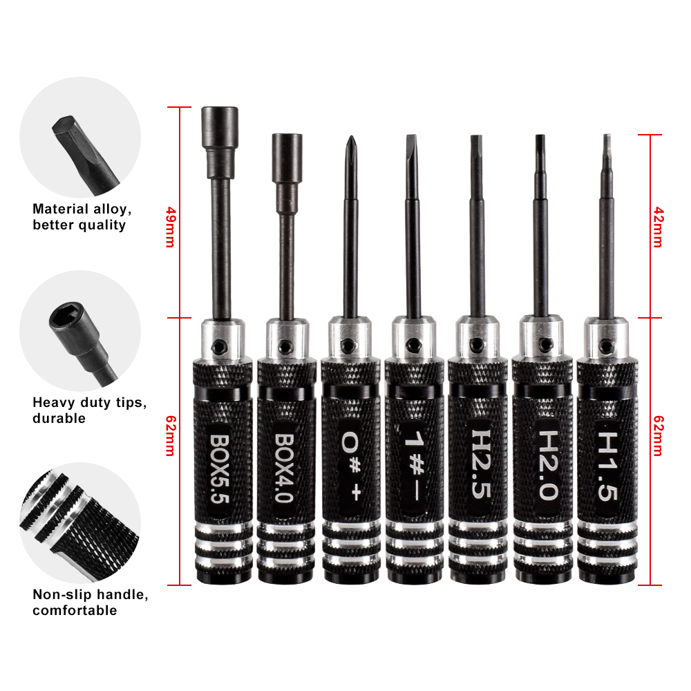 9IMOD RC Hex Driver Set Metal  - Drone Kit Beginner のレビューと価格